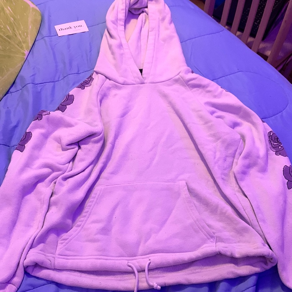 Hoodie size m color white